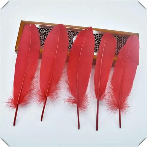 20 Stück Hartstangengans weiße Federn Federn DIY Hochzeitsmittelstücke für Tische Karneval Party Dekor Zubehör Bastelmaterial-Rote Federn-20 Stück 20 Stück Hartstangengans weiße Federn Federn DIY Hochzeitsmittelstücke für Tische Karneval Party Dekor Zubehör Bastelmaterial-Rote Federn-20 Stück von GVEKJ