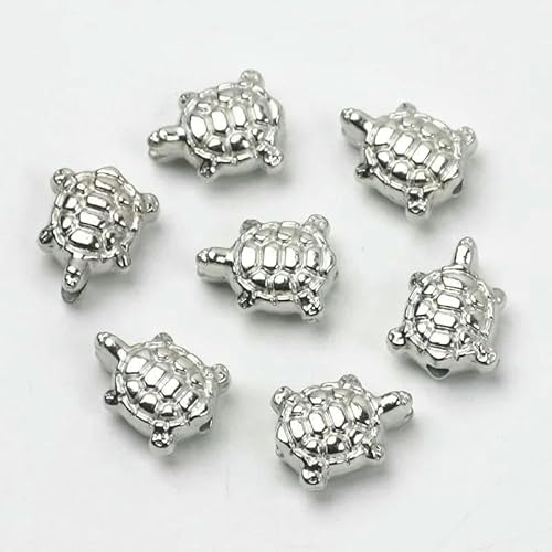 30/60/90 Stück Herz Blume Fisch Eule Schmetterling Perlen Goldfarben Lose Abstandsperlen für Schmuckherstellung DIY Zubehör-8x10mm_c-30 Stück 30/60/90 Stück Herz Blume Fisch Eule Schmetterling Perlen Goldfarben Lose Abstandsperlen für Schmuckherstellung DIY Zubehör-8x10mm_c-30 Stück von GVEKJ