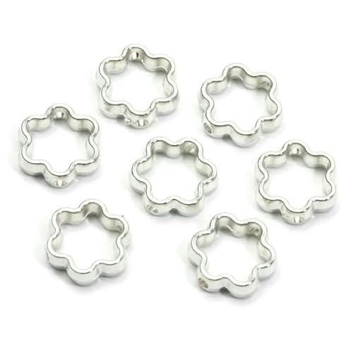 50 Stück CCB Acrylperlen Weiß K Kreis Herz Blume Oval Quadrat Rahmen für Schmuckherstellung Ohrringe Zubehör Basteln Dekorationen-C04351 50 Stück CCB Acrylperlen Weiß K Kreis Herz Blume Oval Quadrat Rahmen für Schmuckherstellung Ohrringe Zubehör Basteln Dekorationen-C04351 von GVEKJ