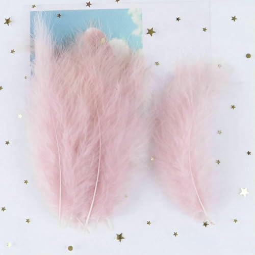 Veelkleurige kalkoenveer van 10-15 cm voor doe-het-zelf-knutselen, sieraden, dromenvanger, materiaal, kip, kalkoenveer, carnavalsoutfit, roze leer, 100 stuks Veelkleurige kalkoenveer van 10-15 cm voor doe-het-zelf-knutselen, sieraden, dromenvanger, materiaal, kip, kalkoenveer, carnavalsoutfit, roze leer, 100 stuks von GVEKJ