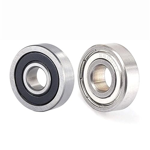 Lager 5PCS Edelstahl Kugellager S6000ZZ 2RS S6001Z S6002Z S6003Z S6004Z S6005Z S6006Z S6007Z(ZZ,S6002 15X32X9mm) von GVEXLUOQ
