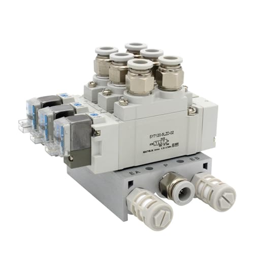SY7120 Magnetventilkombination Einzelelektronisch gesteuertes Zylindersteuerventil SY7120-5LZD-01 SY7120-6LZD-01 1St(Sy7120-3lzd-02 10mm) von GVEXLUOQ