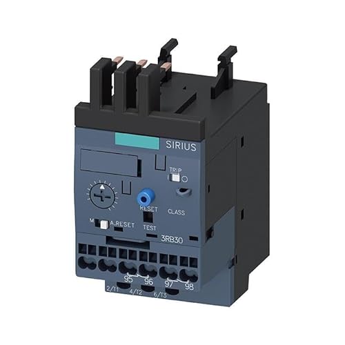 Überlastrelais 0,1...0,4A Elektronik Größe S00 Klasse 10E Schütz Zubehör Hauptstromkreis: Federklemmen von GVEXLUOQ