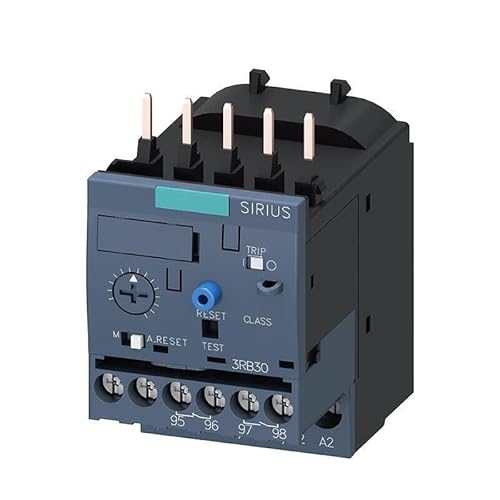 Überlastrelais 0,32-1,25A elektronisch Baugröße S00 Klasse 10E Schütz Befestigung Hauptstromkreis: Bolzen Hilfsstromkreis von GVEXLUOQ