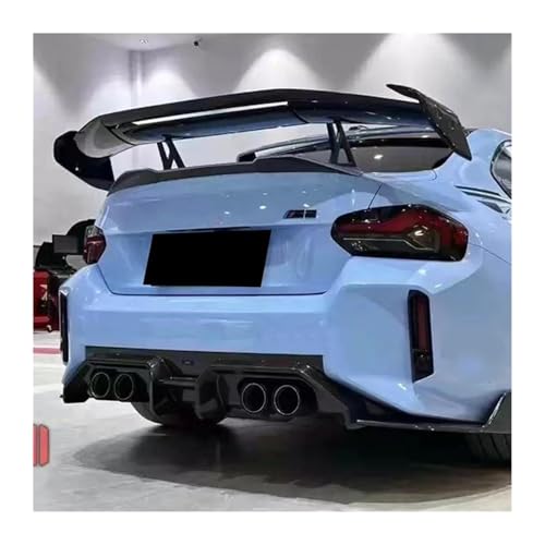 GVGFKPKZAY Für B&MW Limousinen Der Serien G80 G82 M3 M4 E90 F30 GT Style Heckspoiler Aus Echtem Carbon Auto Heckspoiler(Matte Black) von GVGFKPKZAY