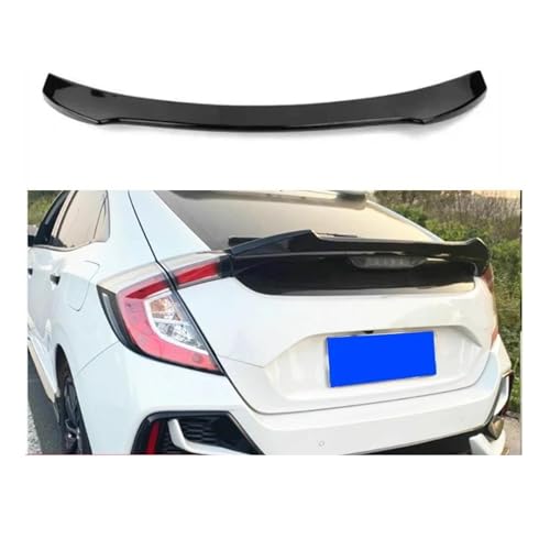 GVGFKPKZAY Für Civic X 10th Schrägheck 2017–2019 Heckspoiler Auto Heckspoiler(Carbon Fiber Patter) von GVGFKPKZAY