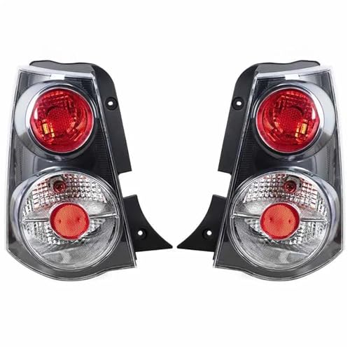 GVGFKPKZAY Für Kia Picanto 2008–2010 Rücklicht Lenklicht Bremslicht Auto Heckleuchte Baugruppe(Black Left and Right) von GVGFKPKZAY