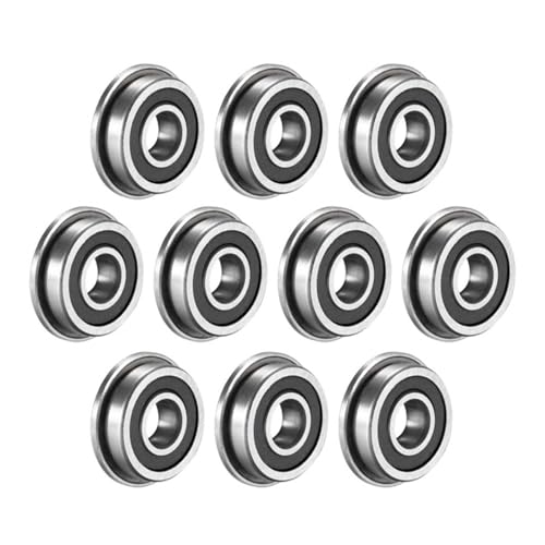 GVGMTAEAVZ 10 Stück F623 F686 F688 F689 F695 F696 F698-2RS Lager 5 X 13 X 4 Mm Miniatur-Rillenkugellager for Flansch, Passend for VORON 3D-Drucker Lager(F698-2RS 8x19x6mm,10PCS_ABEC-1) von GVGMTAEAVZ