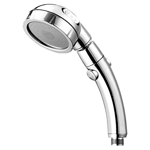 GVGMTAEAVZ 360 Grad rotierender Duschkopf einstellbar Wassereinsparung Duschkopf 3 Mode Duschwasserdruck Duschkopf for Stop-Taste Duschkopf(Sliver) von GVGMTAEAVZ