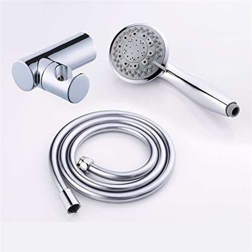 GVGMTAEAVZ 7 Modi Handheld Dusche verchromt Duschkopf for Messinghalterung und Schlauch Duschkopf(Shower Set) von GVGMTAEAVZ