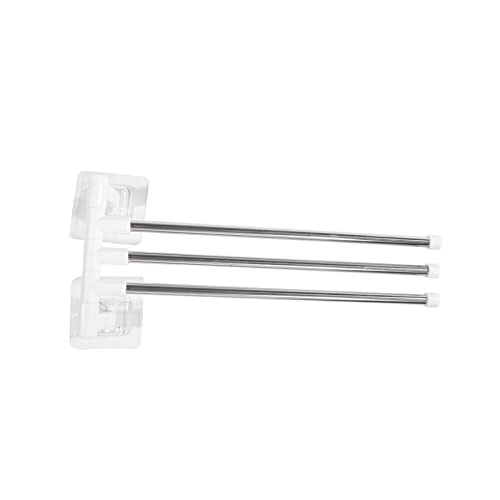 GVGMTAEAVZ Badezimmer-Handtuchhalter Drehbarer Handtuchhalter Space Aluminium 2/3/4/5-Bar Handtuchhalter Küchenregal Papier for Aufhängen an der Wand montiert Handtuchhalter(3) von GVGMTAEAVZ