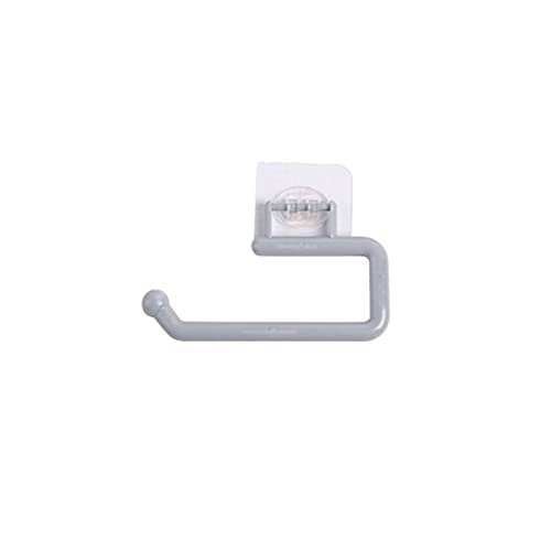 GVGMTAEAVZ Badezimmer-Kunststoff-Handtuch-Heimzubehör-Aufhänger, Selbstklebender Papierhalter Handtuchhalter(Grey-S) von GVGMTAEAVZ