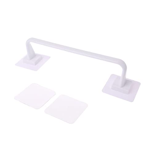 GVGMTAEAVZ Selbstklebender, an der Wand befestigter Badezimmer-Handtuchhalter, Regalhalter, Halter, Toilettenpapier, for Aufhängen Handtuchhalter(Small Size White) von GVGMTAEAVZ