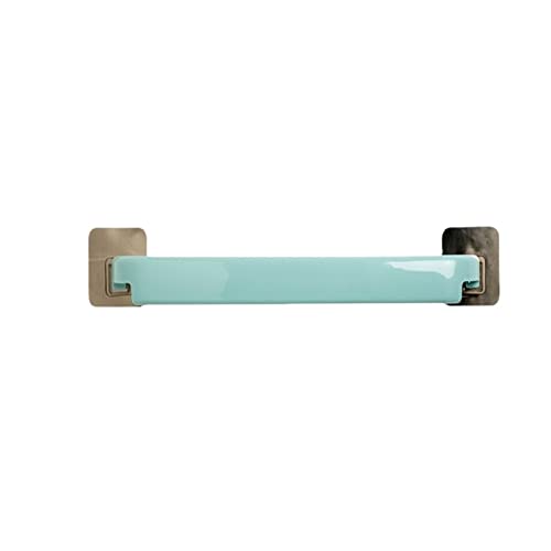 GVGMTAEAVZ Selbstklebender Handtuchhalter Badezimmer Handtuchhalter Regal Wandmontierte Handtücher Aufhänger Toilette Saugnapfhalter Küche Badezimmer Organizer Handtuchhalter(Green) von GVGMTAEAVZ