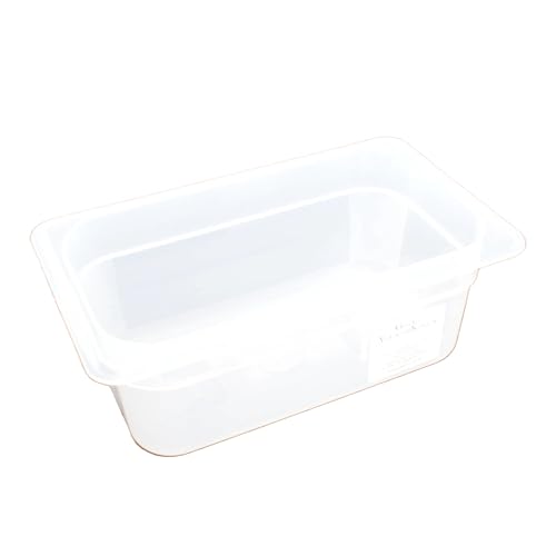 GN-Behälter 1/4 100 mm aus Polypropylen Transparent Gastronormbehälter GN-Behälter 1/4 100 mm aus Polypropylen Transparent Gastronormbehälter von GVK ECO