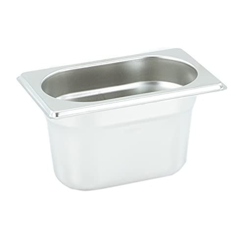 GVK ECO GN Behälter Gastronorm 1/9 100 mm aus Edelstahl GVK ECO GN Behälter Gastronorm 1/9 100 mm aus Edelstahl von GVK ECO