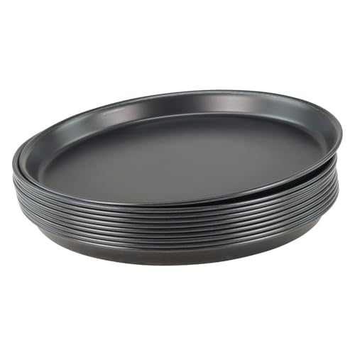 GVK ECO 10 Stück Pizzablech rund aus Blaublech Ø 30 cm schwere Profiqualität GVK ECO 10 Stück Pizzablech rund aus Blaublech Ø 30 cm schwere Profiqualität von GVK ECO