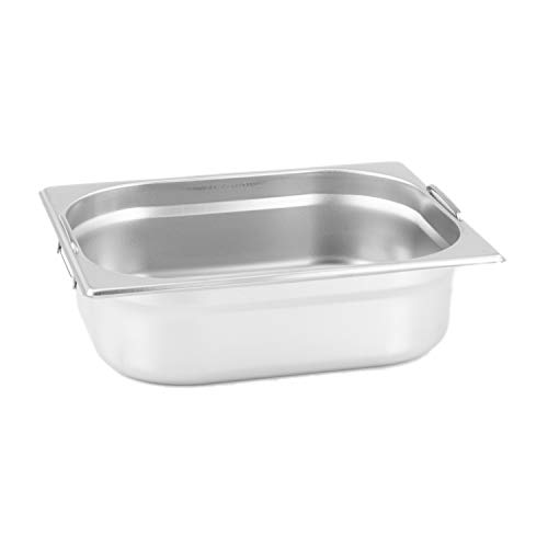 GVK ECO GN Behälter Gastronorm 1/2 100 mm mit Fallgriffe aus Edelstahl GVK ECO GN Behälter Gastronorm 1/2 100 mm mit Fallgriffe aus Edelstahl von GVK ECO