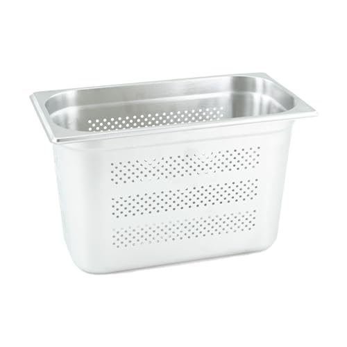 GVK ECO GN Behälter Gastronorm 1/3 200 mm gelocht/perforiert aus Edelstahl von GVK ECO