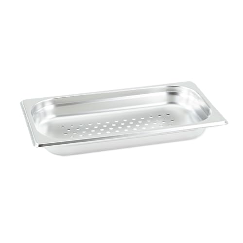 GVK ECO GN Behälter Gastronorm 1/3 40 mm gelocht/perforiert aus Edelstahl von GVK ECO