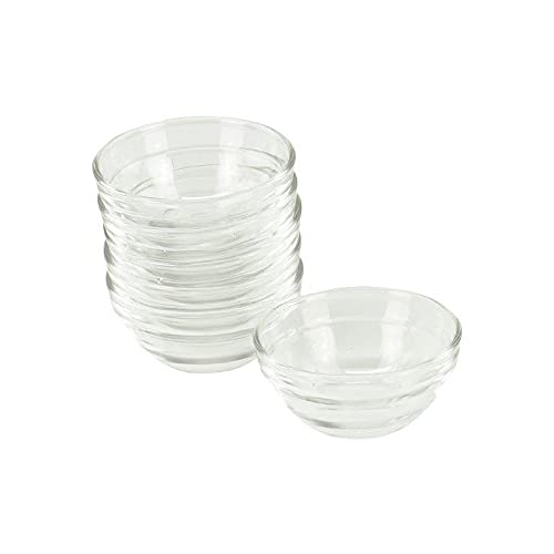 GVK ECO Glasschüssel Ø 6cm 6 Stück im Set Beilagenschüssel Dessertschale Stapelschale GVK ECO Glasschüssel Ø 6cm 6 Stück im Set Beilagenschüssel Dessertschale Stapelschale von GVK ECO