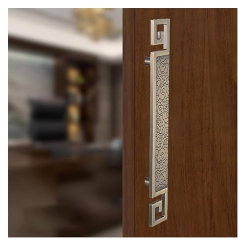 Doppelseitige Griffe Industrieller Haltegriff for Holz-/Glas-/Metalltüren, kommerzieller massiver Schiebegriff, robuster doppelseitiger Griff for Gartenschuppen(Length180CM) von GVNFJKJK