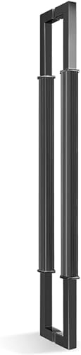 GVNFJKJK Doppelseitige Griffe Moderne Schiebetürstange aus Glas, 60 cm/80 cm/120 cm lang, doppelseitig, for Holz-/Metall-/Gewerbe-/Eisentüren, (Length120CM) von GVNFJKJK