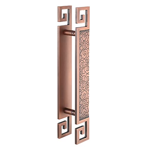 GVNFJKJK Doppelseitige Griffe Türknauf im Wolken-Design, massiv, leicht zu installieren, for den Außenbereich, mit Montagebeschlag, for Eingangstor, Zauntor(Length180CM) von GVNFJKJK