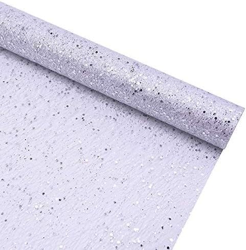 GVNFJKJK Organza-Stoff Golddrahtgewebe handgefertigt Hochzeitsfeier Dekoration Blumenverpackung Tischläufer Dekor(White1) von GVNFJKJK