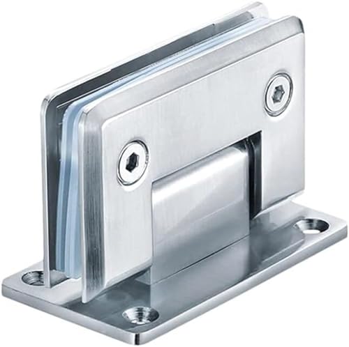 GVNFJKJK Türscharniere Badezimmerklemme, Türscharnier aus Glas, Zubehör for Holzschranktüren, Hardware-Zubehör, Scharnier for Schranktür, Türschloss GVNFJKJK Türscharniere Badezimmerklemme, Türscharnier aus Glas, Zubehör for Holzschranktüren, Hardware-Zubehör, Scharnier for Schranktür, Türschloss von GVNFJKJK