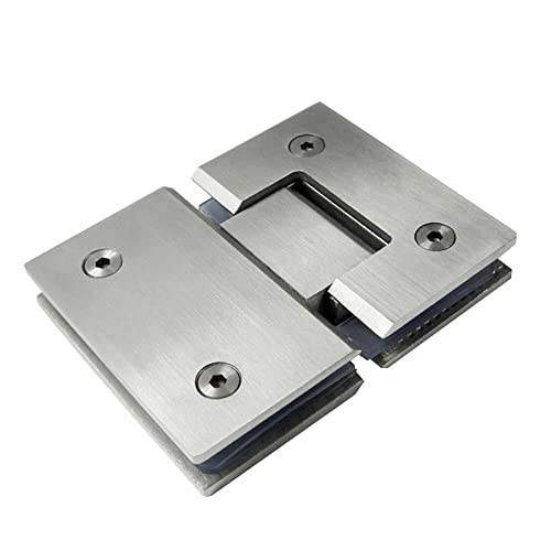 GVNFJKJK Türscharniere Pivot Scharnier Edelstahl 201Glas Dusche Tür Scharniere Glas Tür Klemmen Bad Glas Clips HardwareYUMORE 30 Teile/los Scharnier Set von GVNFJKJK