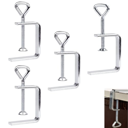 C Klemme, 4 Stück Edelstahl C Klemme Hochleistungs, C Zwingen Schraubklemme, Tischklemme C Zwinge Schraubklemme, Justierbare Breite Workbench Clamp, Silber Schraubzwingen Klein, C Zwingen Kleine C Klemme, 4 Stück Edelstahl C Klemme Hochleistungs, C Zwingen Schraubklemme, Tischklemme C Zwinge Schraubklemme, Justierbare Breite Workbench Clamp, Silber Schraubzwingen Klein, C Zwingen Kleine von GVPOELR