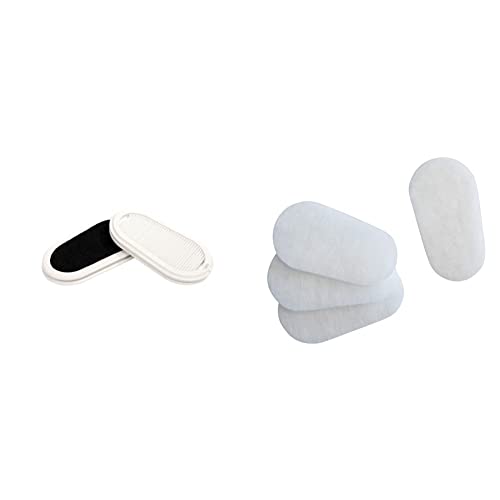 GVS SPR336 Paar P3 Ersatzfilter gegen unangenehme Gerüche & GVS SPM421 Elipse Aktivkohle-Vorfilter-Pads Set von GVS