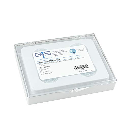 GVS Filter Technology, Filter Disc, PETE Membran, 0.4µm, 25mm, 100/pk von GVS