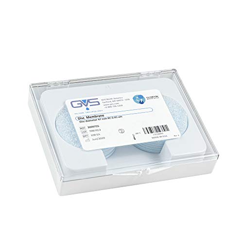 GVS Filter Technology, Filter Disc, RC Membran, 0.45µm, 47mm, 100/pk von GVS