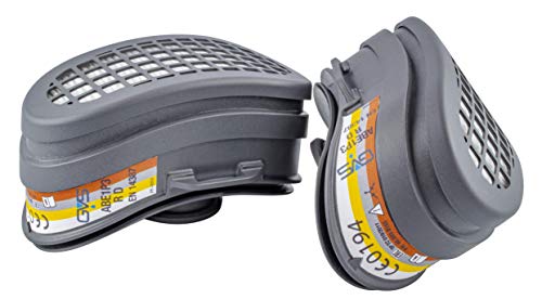 GVS SPR582 Paar ABE1P3 Ersatzfilter für Elipse Masken von GVS