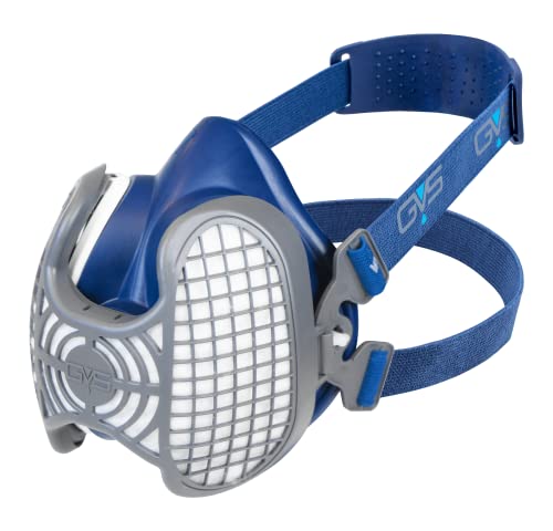 GVS SPR649 Elipse Quellenkontroll Maske mit P3 Filter, S/M, Blau von GVS