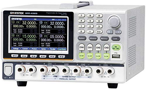 GW Instek GPP-4323 Labornetzgerät, einstellbar 0-32 V 0-3 A RS-232, USB programmierbar Anzahl Ausgänge 4 x GW Instek GPP-4323 Labornetzgerät, einstellbar 0-32 V 0-3 A RS-232, USB programmierbar Anzahl Ausgänge 4 x von GW Instek