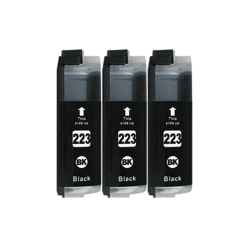 3 XL Druckerpatronen kompatibel zu LC-223 BK Schwarz für Brother MFC-J480DW MFC-J680DW MFC-J880DW MFC-J4420DW MFC-J4620DW MFC-J5320DW MFC-J5625DW MFC-J5720DW DCP-J562DW DCP-J4120DW 3 XL Druckerpatronen kompatibel zu LC-223 BK Schwarz für Brother MFC-J480DW MFC-J680DW MFC-J880DW MFC-J4420DW MFC-J4620DW MFC-J5320DW MFC-J5625DW MFC-J5720DW DCP-J562DW DCP-J4120DW von GWA-Handel