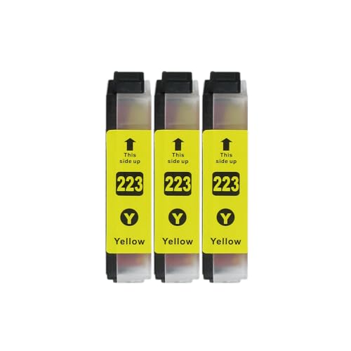 3 XL Druckerpatronen kompatibel zu LC-223 Y Gelb für Brother MFC-J480DW MFC-J680DW MFC-J880DW MFC-J4420DW MFC-J4620DW MFC-J5320DW MFC-J5625DW MFC-J5720DW DCP-J562DW DCP-J4120DW 3 XL Druckerpatronen kompatibel zu LC-223 Y Gelb für Brother MFC-J480DW MFC-J680DW MFC-J880DW MFC-J4420DW MFC-J4620DW MFC-J5320DW MFC-J5625DW MFC-J5720DW DCP-J562DW DCP-J4120DW von GWA-Handel