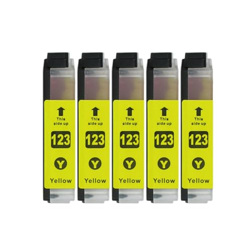 5 XL Druckerpatronen kompatibel zu LC-123 Y Gelb für Brother MFC-J470DW MFC-J870DW MFC-J4410DW MFC-J6720DW MFC-J6920DW DCP-J132W DCP-J152W DCP-J172W DCP-J552DW DCP-J752DW DCP-J4110DW 5 XL Druckerpatronen kompatibel zu LC-123 Y Gelb für Brother MFC-J470DW MFC-J870DW MFC-J4410DW MFC-J6720DW MFC-J6920DW DCP-J132W DCP-J152W DCP-J172W DCP-J552DW DCP-J752DW DCP-J4110DW von GWA-Handel