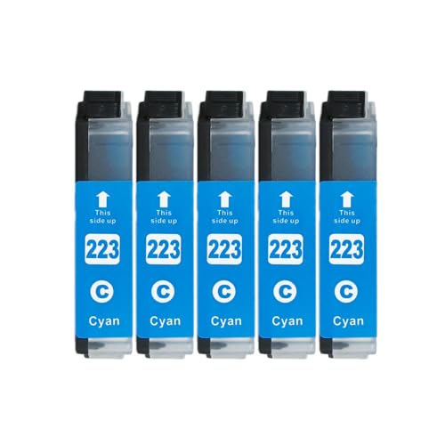 5 XL Druckerpatronen kompatibel zu LC-223 C Cyan für Brother MFC-J480DW MFC-J680DW MFC-J880DW MFC-J4420DW MFC-J4620DW MFC-J5320DW MFC-J5625DW MFC-J5720DW DCP-J562DW DCP-J4120DW 5 XL Druckerpatronen kompatibel zu LC-223 C Cyan für Brother MFC-J480DW MFC-J680DW MFC-J880DW MFC-J4420DW MFC-J4620DW MFC-J5320DW MFC-J5625DW MFC-J5720DW DCP-J562DW DCP-J4120DW von GWA-Handel
