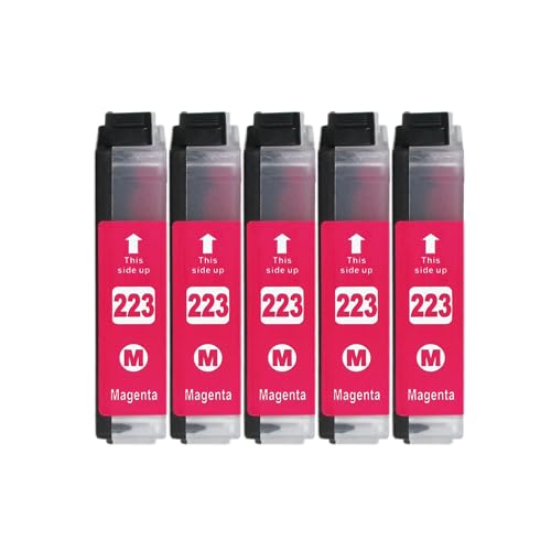 5 XL Druckerpatronen kompatibel zu LC-223 M Magenta für Brother MFC-J480DW MFC-J680DW MFC-J880DW MFC-J4420DW MFC-J4620DW MFC-J5320DW MFC-J5625DW MFC-J5720DW DCP-J562DW DCP-J4120DW 5 XL Druckerpatronen kompatibel zu LC-223 M Magenta für Brother MFC-J480DW MFC-J680DW MFC-J880DW MFC-J4420DW MFC-J4620DW MFC-J5320DW MFC-J5625DW MFC-J5720DW DCP-J562DW DCP-J4120DW von GWA-Handel