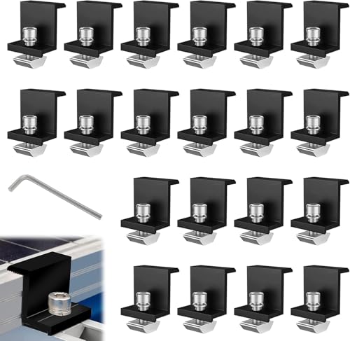 Z Halter Solar Set Aluminium: Universelles Montagesystem für PV-Module inkl. Werkzeug – Perfekt für DIY & stromsparende Haushalte Z Halter Solar Set Aluminium: Universelles Montagesystem für PV-Module inkl. Werkzeug – Perfekt für DIY & stromsparende Haushalte von GWAEPU