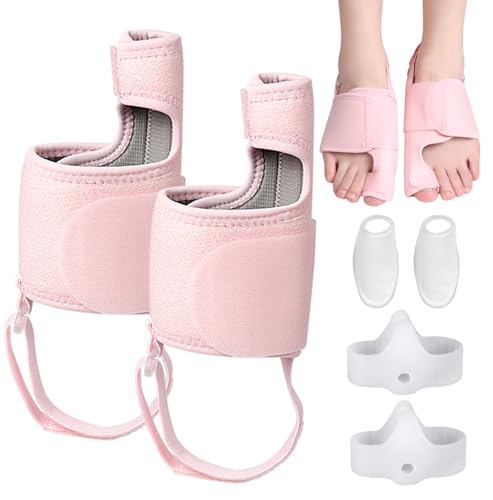 GWAWG Hallux Valgus Zehenspreizer für alle Zehen,6 Stück Zehen Separator Set für Hallux valgus Schmerzen von GWAWG
