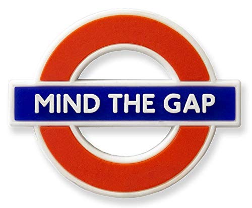 GWC London Underground Mind The Gap Kühlschrankmagnet aus Gummi von GWC