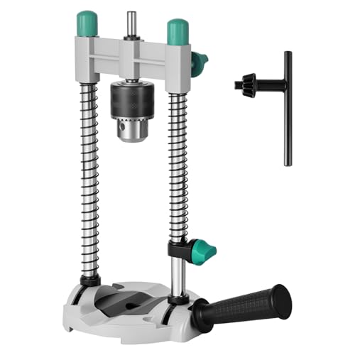 Bohrständer Legierung Maximaler Hub 60mm Bohrmaschinen-Ständer Mehrwinkeleinstellung Breite Kompatibilität Mobile Bohrhilfe für Rohre Ebene Flächen Zylindrische Objekte Bohrständer Legierung Maximaler Hub 60mm Bohrmaschinen-Ständer Mehrwinkeleinstellung Breite Kompatibilität Mobile Bohrhilfe für Rohre Ebene Flächen Zylindrische Objekte von GWCYMYD