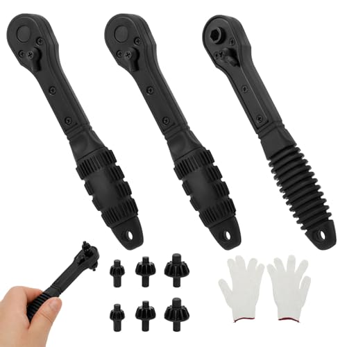 GWCYMYD Drill Chuck Ratchet Spanner 15/15,2cm Doppelkopf Spannfutterschlüssel mit Einstellschalter Multifunktionale Bohrfutterschlüssel Ratschenschlüssel Universal Bohrer Spannwerkzeug für Bohrhämmer GWCYMYD Drill Chuck Ratchet Spanner 15/15,2cm Doppelkopf Spannfutterschlüssel mit Einstellschalter Multifunktionale Bohrfutterschlüssel Ratschenschlüssel Universal Bohrer Spannwerkzeug für Bohrhämmer von GWCYMYD