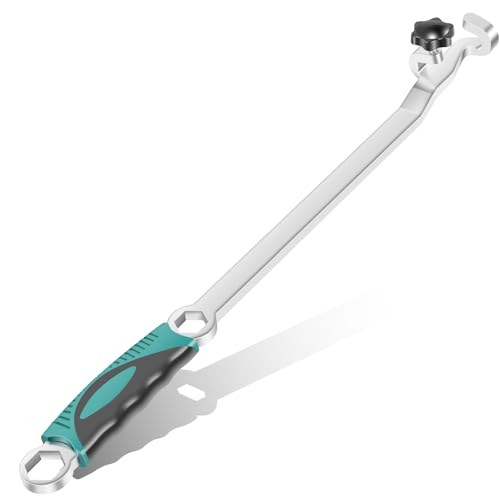GWCYMYD Schraubenschlüssel-Verlängerungswerkzeug 40/50cm Schlüsselverlängerung Kraftsparend Verlängertes Design Verlängerungsschlüssel für Werkstätten Mechaniker Heimwerker (50cm) von GWCYMYD