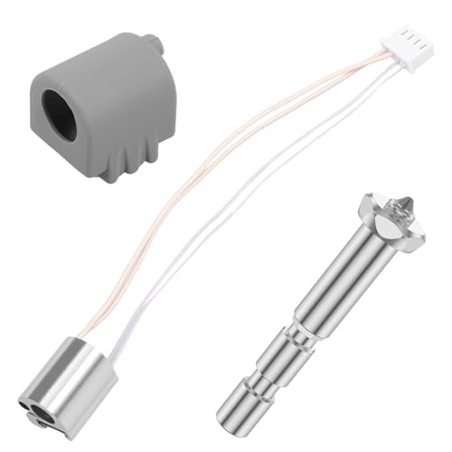 Hotend Kit Stahl 3D Drucker Hotend Hochtemperaturbeständig Druckkopf Extruder Kit Hot End Heizblock Extruder Hotend Ersatz für 3D-Drucker Hotend Kit Stahl 3D Drucker Hotend Hochtemperaturbeständig Druckkopf Extruder Kit Hot End Heizblock Extruder Hotend Ersatz für 3D-Drucker von GWCYMYD